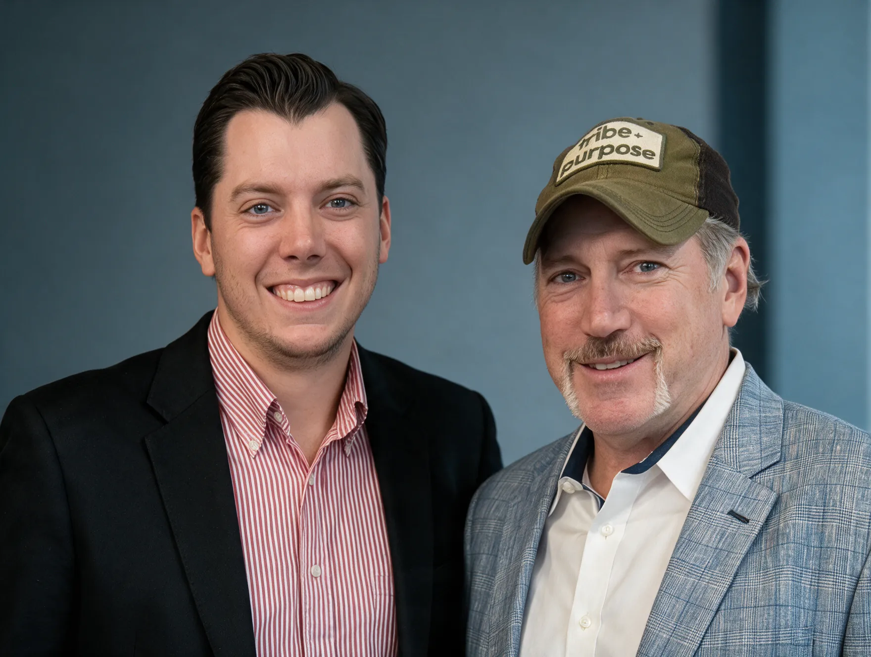 Camden and Otis McGregor, founders of Tribe and Purpose